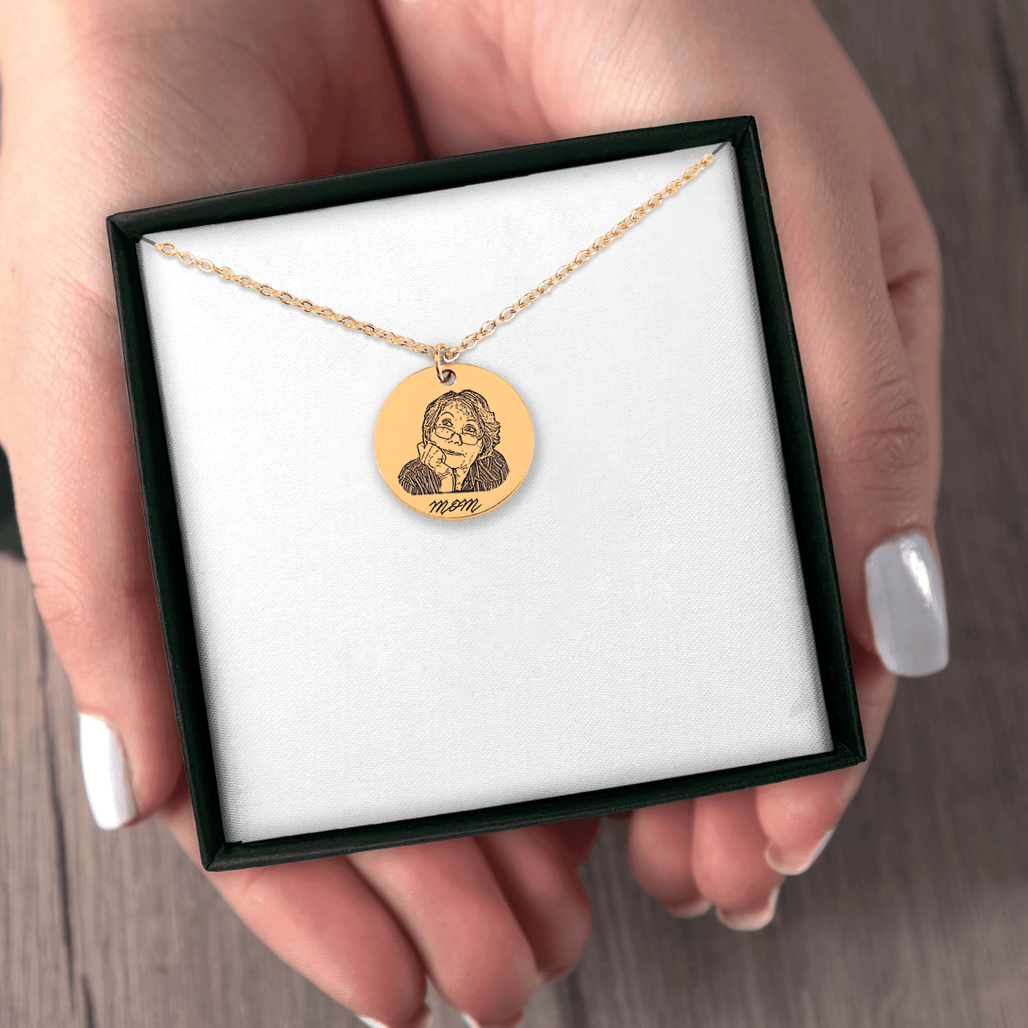 Portrait Coin Necklace