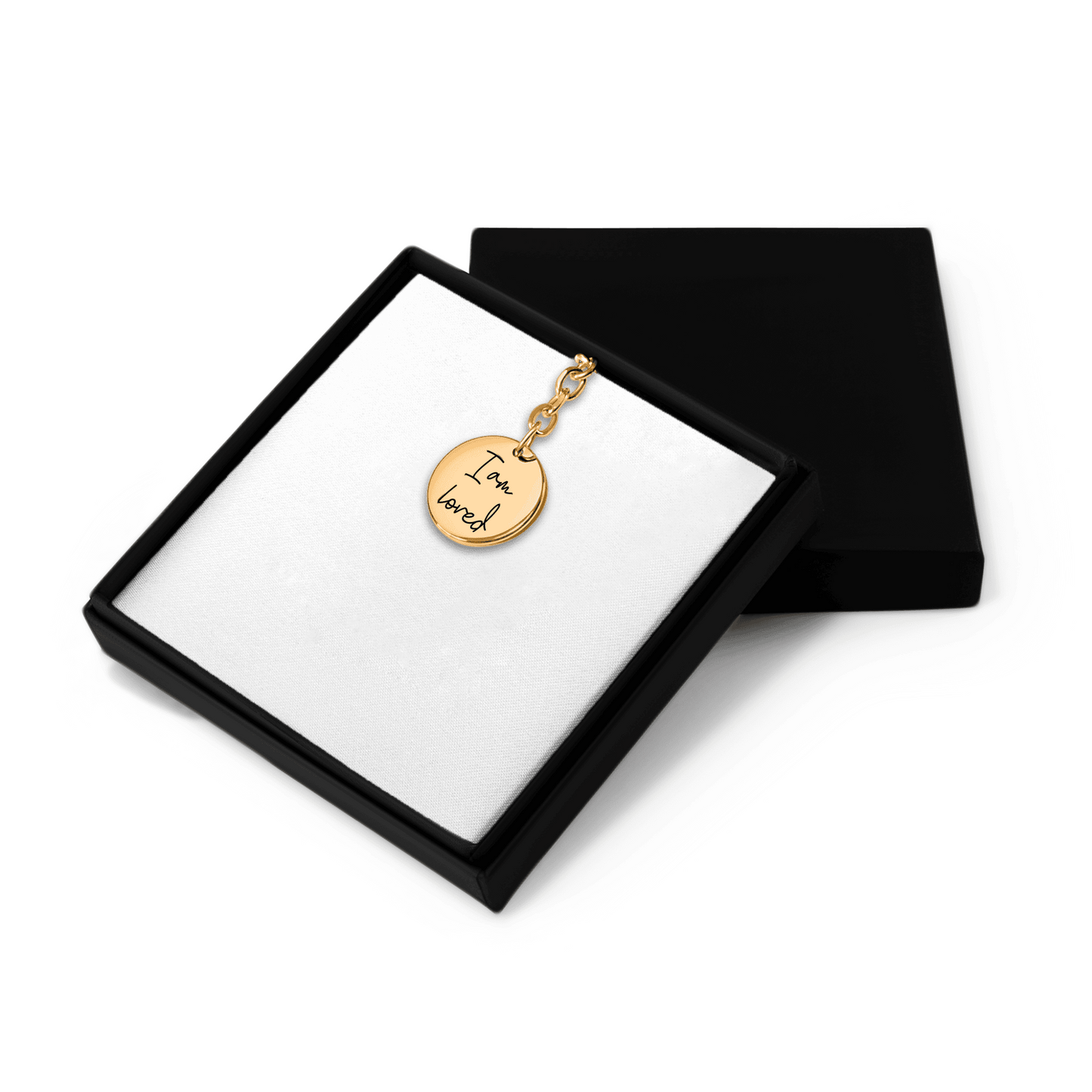 Affirmations Coin Keychain