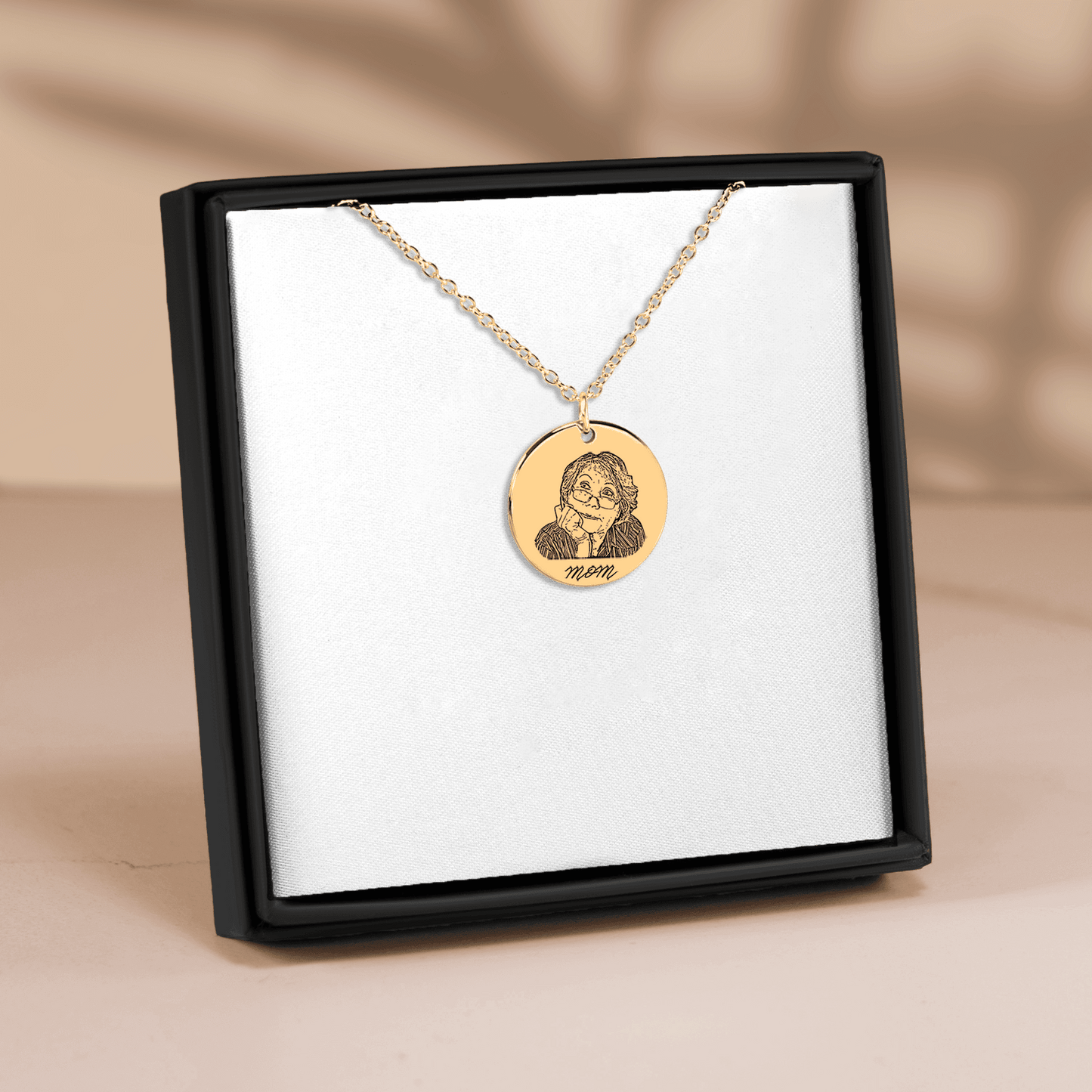 Portrait Coin Necklace