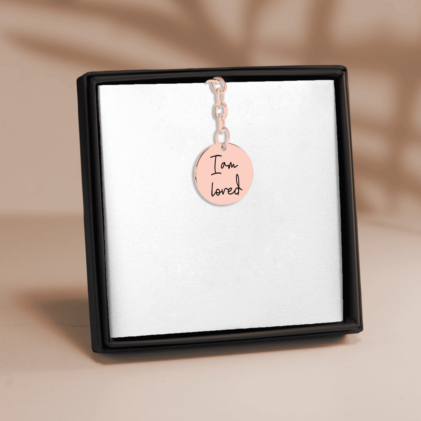 Affirmations Coin Keychain