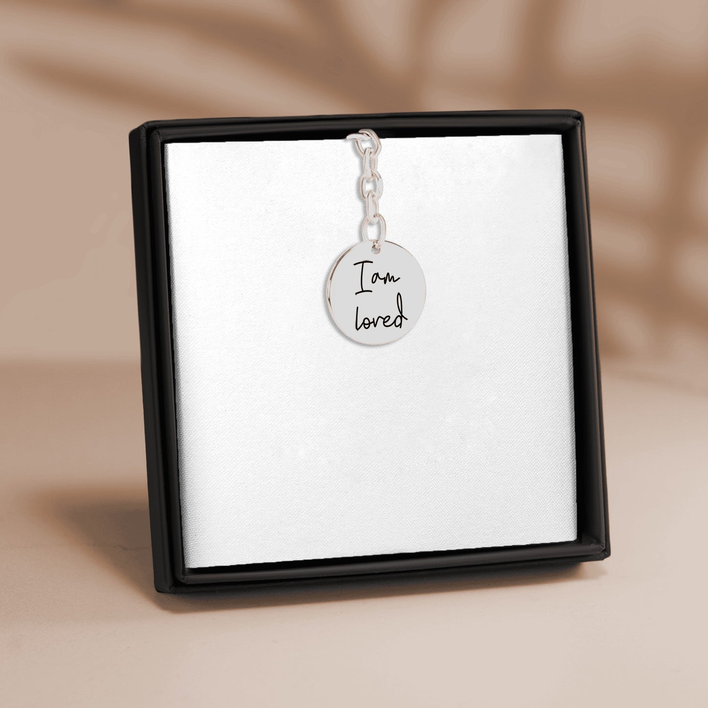 Affirmations Coin Keychain