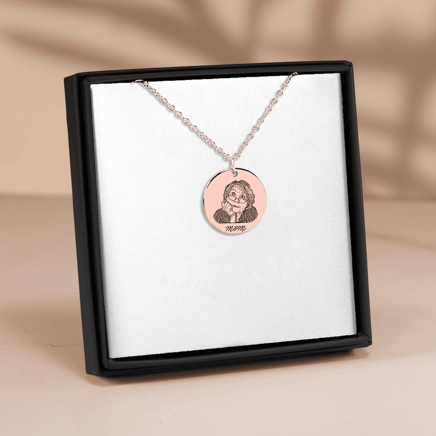 Portrait Coin Necklace