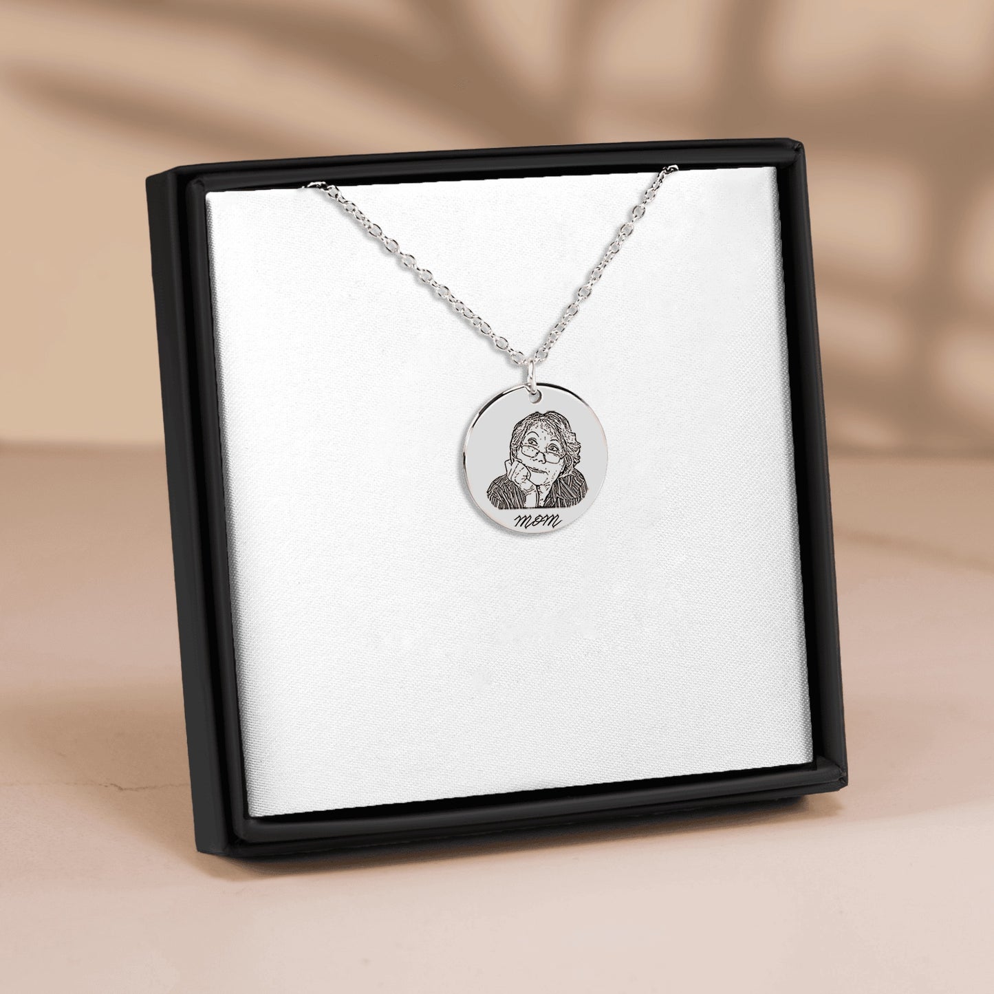 Portrait Coin Necklace