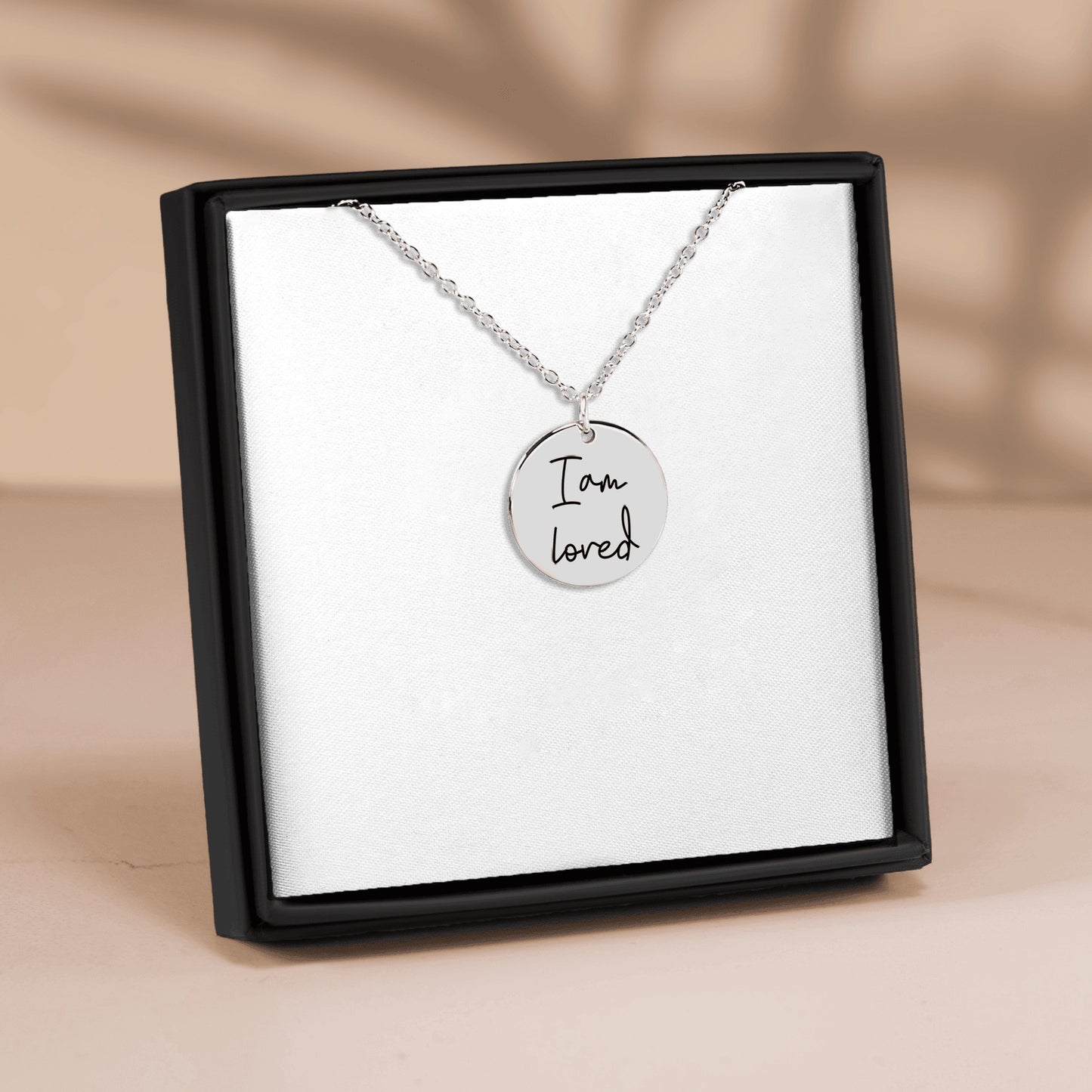 Affirmations Coin Necklace