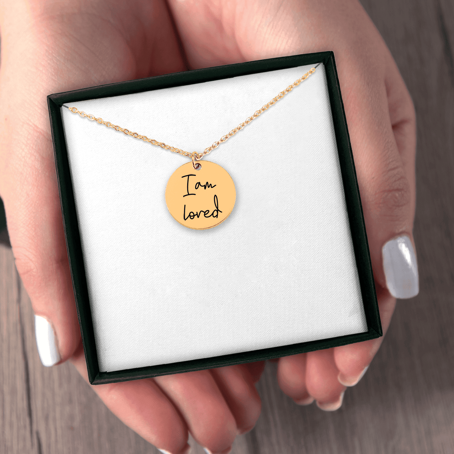 Affirmations Coin Necklace