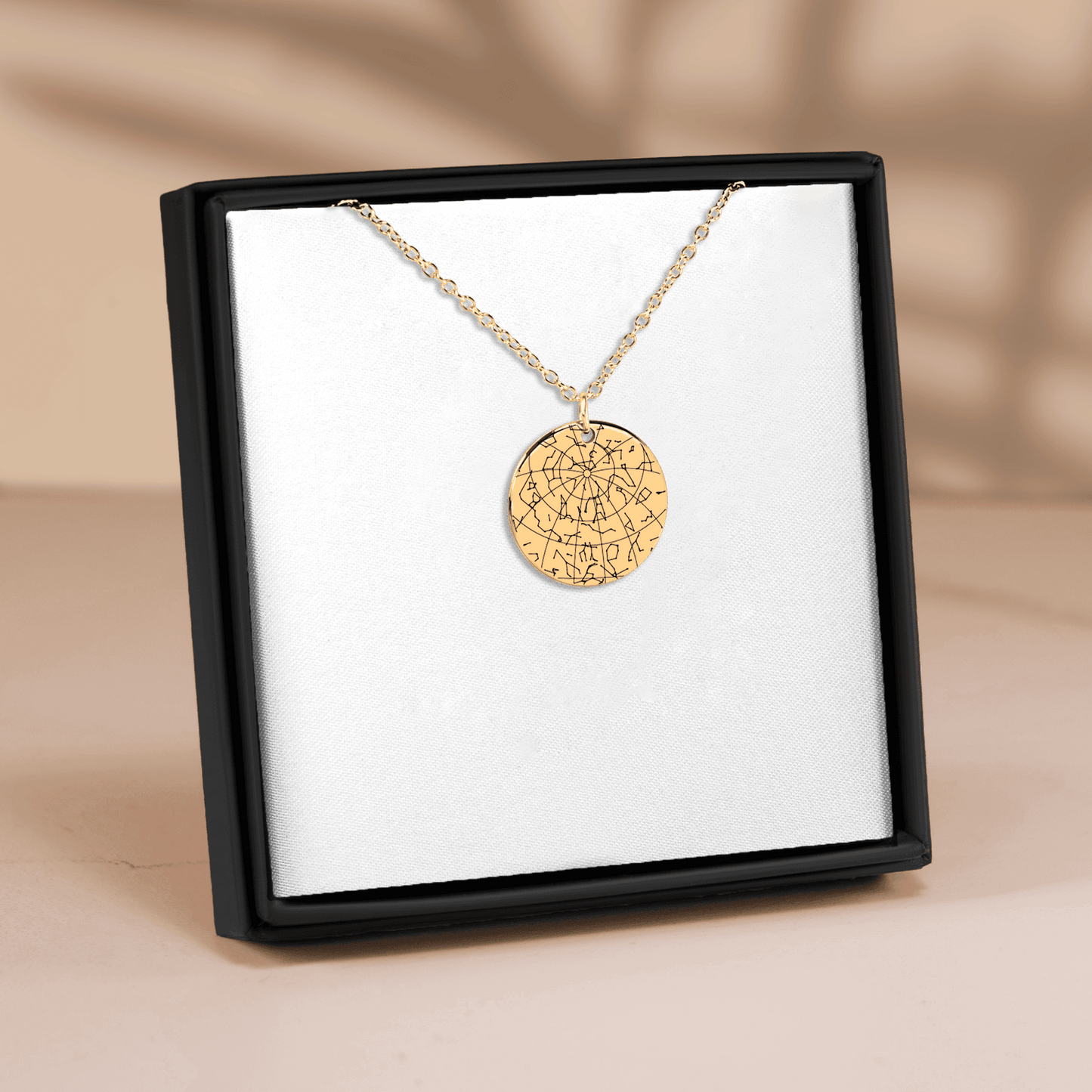 Custom Star Map Necklace