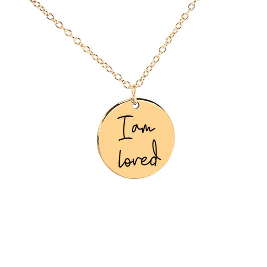 Affirmations Coin Necklace