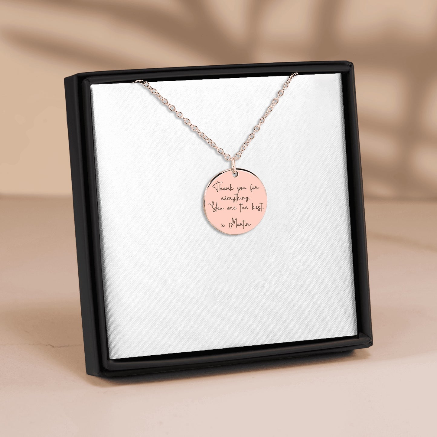 Custom Message Necklace