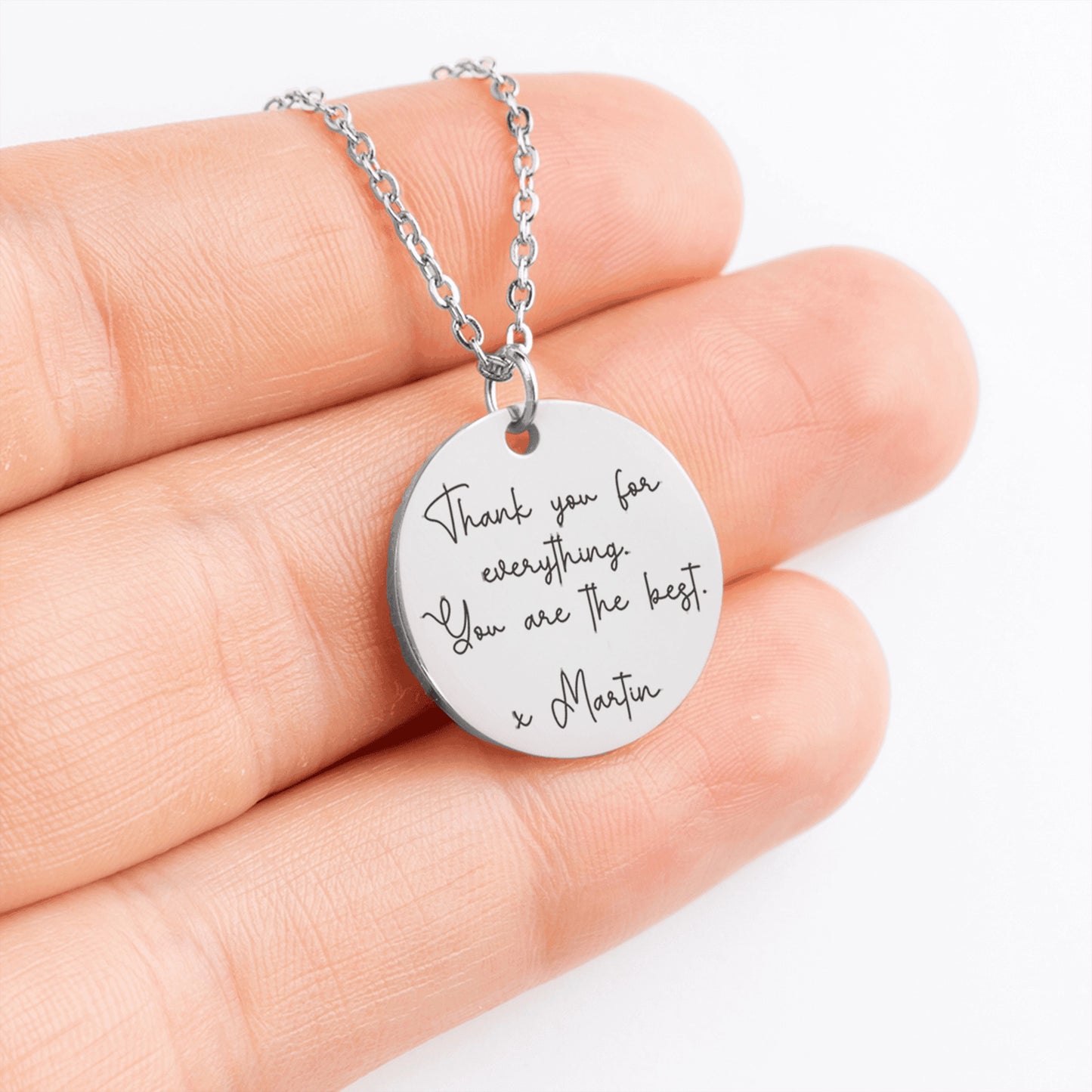 Custom Message Necklace