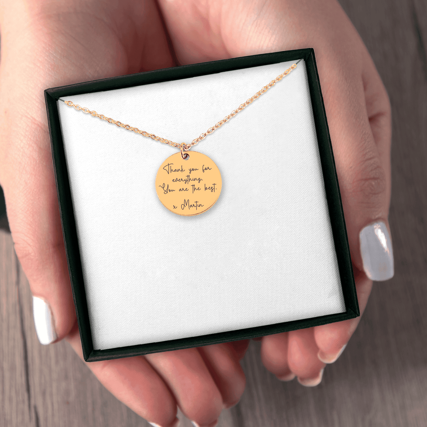 Custom Message Necklace